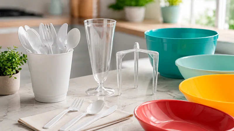 Productos plásticos para menaje